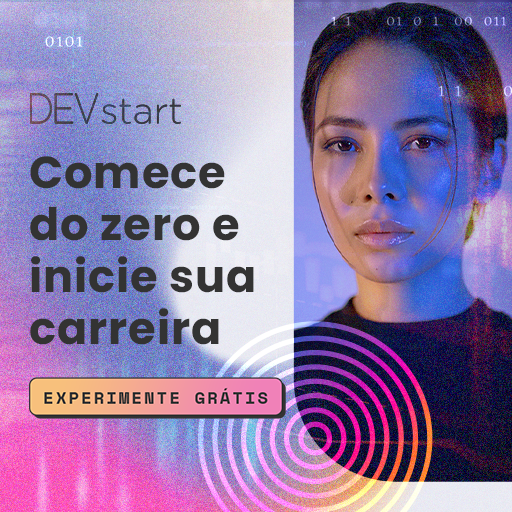 Banner DEVstart &#8211; Desenvolvedor Front-end &#8211; React